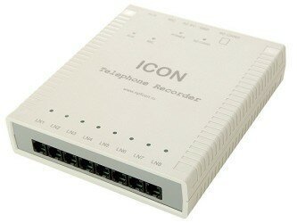 Устройство записи телефонных разговоров ICON TR8 32Gb, 8 каналов записи