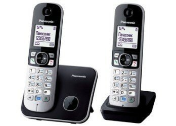 Радиотелефон Panasonic KX-TG6812Ru (2 трубки в комплекте)