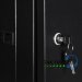 Шкаф настенный 19 дюймов 18U 600х350х901 GYDERS GDR-186035BM, металлическая дверь черный