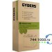 Шкаф настенный 19 дюймов 6U 600х350х368 GYDERS GDR-66035B, стеклянная дверь черный
